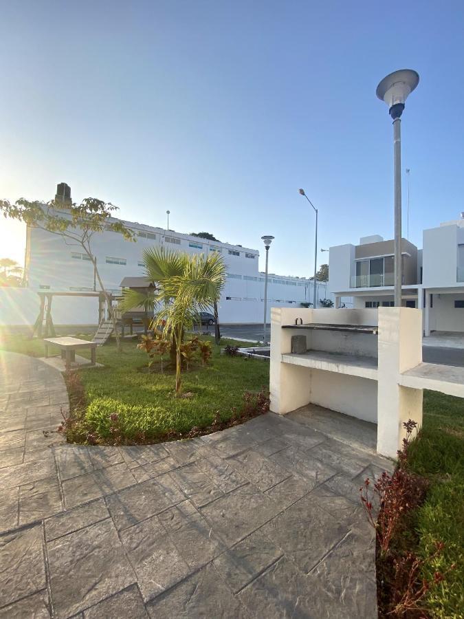 Casa Familiar Cerca De La Playa Con Terraza Privada Vila Cancún Exterior foto
