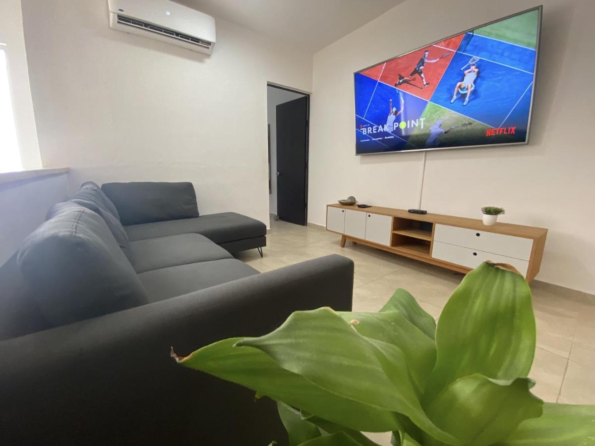 Casa Familiar Cerca De La Playa Con Terraza Privada Vila Cancún Exterior foto
